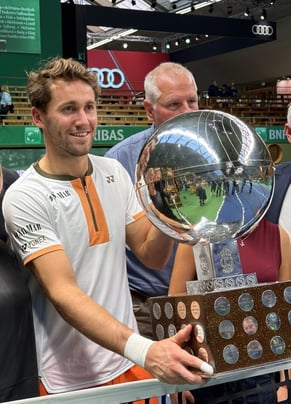 Casper Ruud wins ATP title in Stockholm